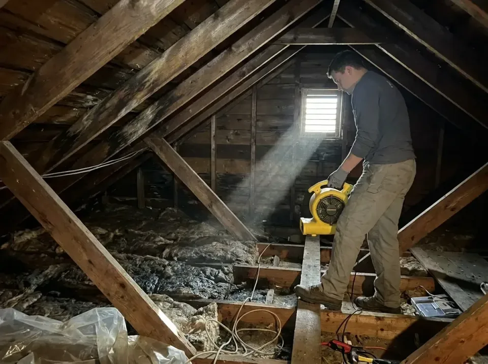 attic-water-damage-drying-proc-007 — frequently asked questions, Emergency Water Extraction & 24/7 Flood Response in Opelous…